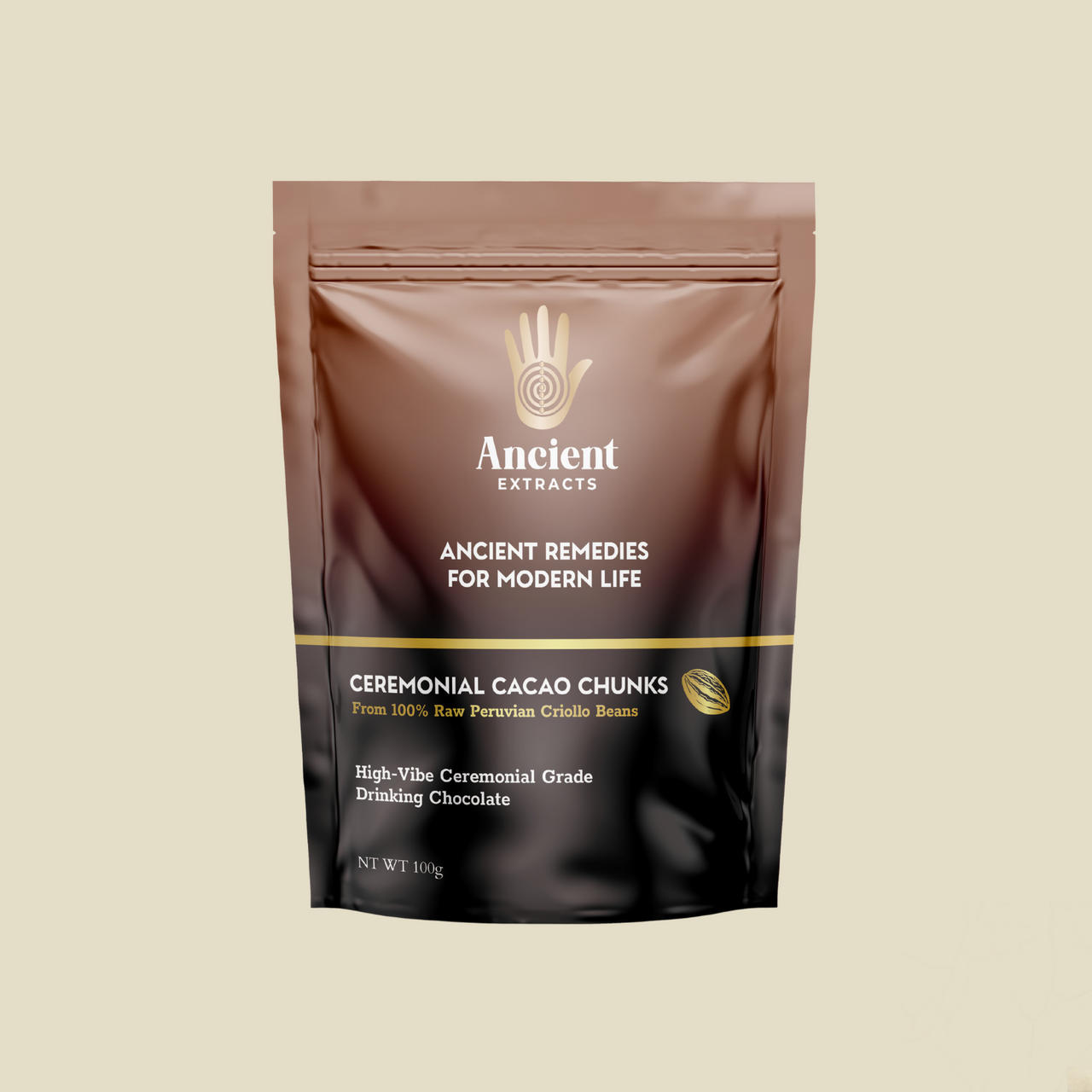 Ceremonial Grade Cacao Chunks - 100% Raw Criolla - 100g