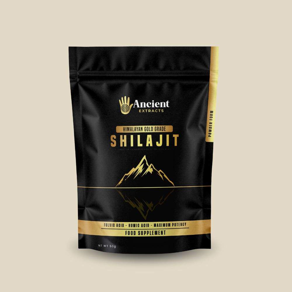 Shilajit Powder - Himalayan Gold Grade (50g) - Ancient Extracts