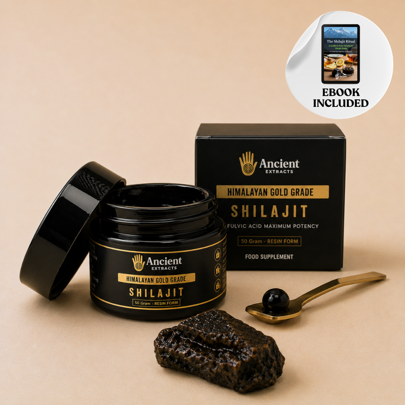 Shilajit Resin - Himalayan Gold Grade