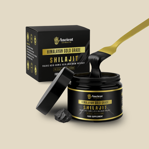 Shilajit Resin - Himalayan Gold Grade (50g) - Nutrition support - Ancient Extracts