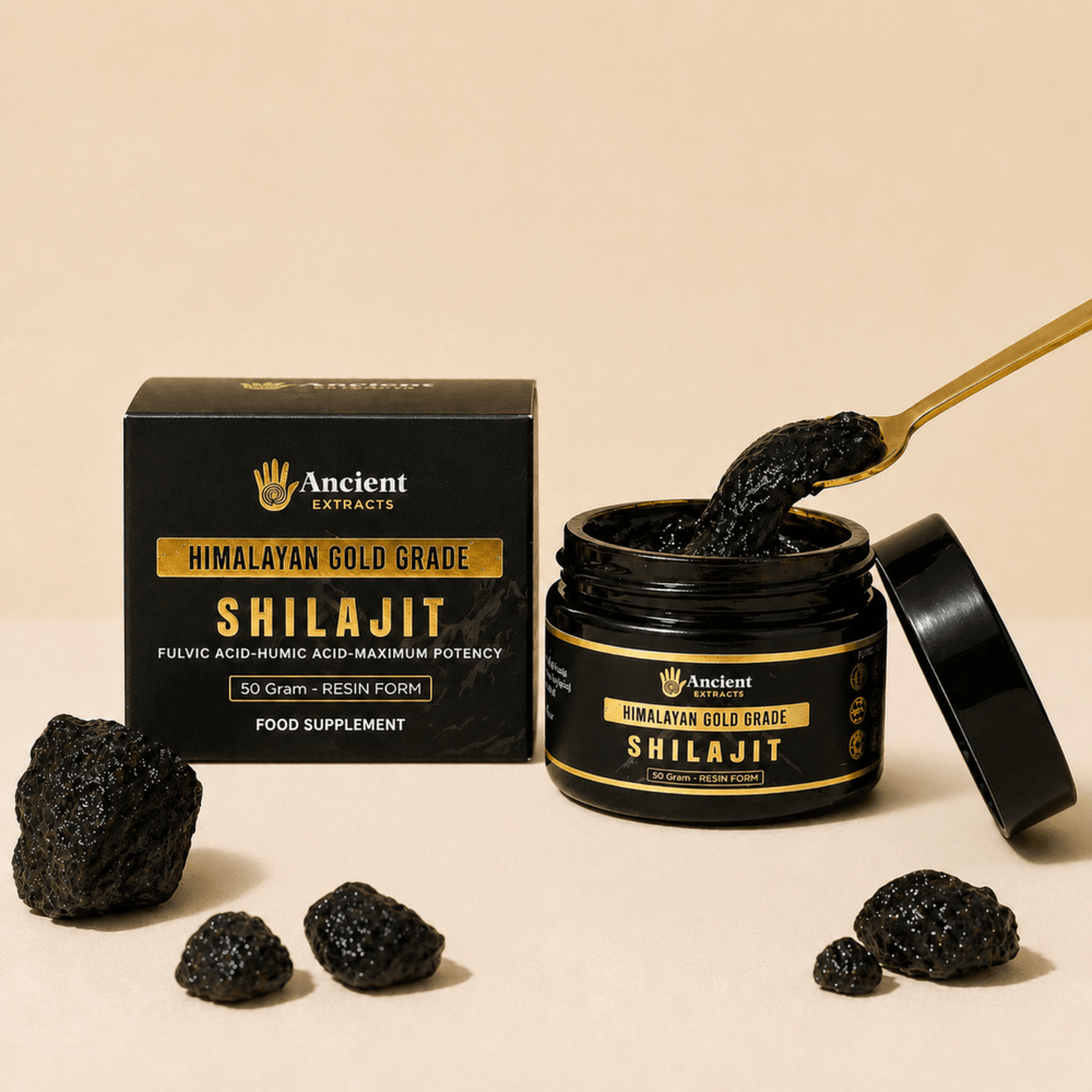 Shilajit Resin - Himalayan Gold Grade - Nutrition support - Ancient Extracts