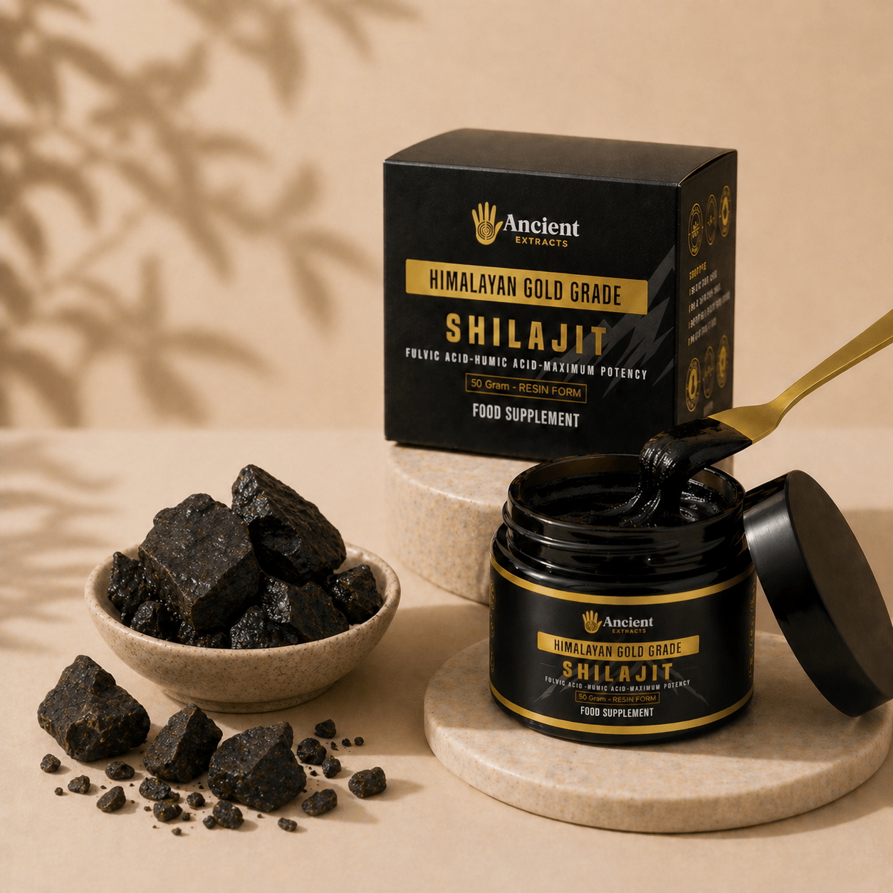 Himalayan Gold Grade Shilajit Resin (Copy) - N/A - Ancient Extracts