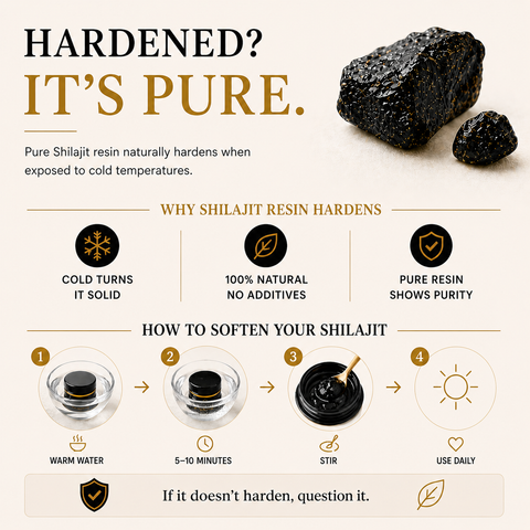 Shilajit Resin - Himalayan Gold Grade