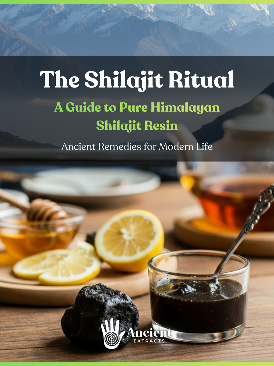 The Shilajit Ritual