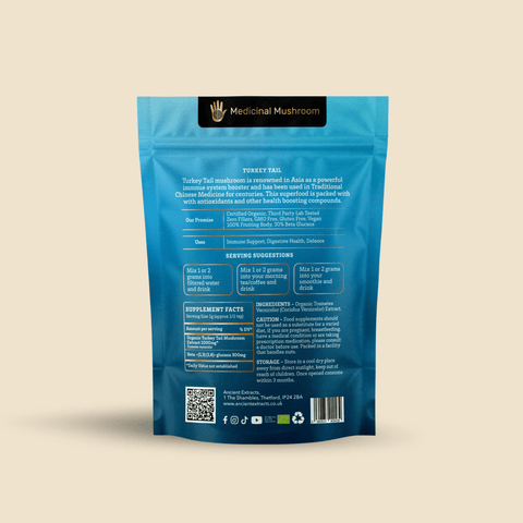 Turkey Tail Mushroom Extract - For Pets - Mushroom Extract - Ancient Extracts