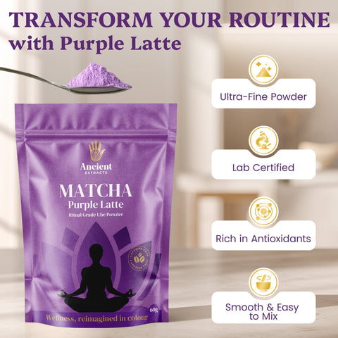 Purple Ritual Grade Matcha Powder - Ancient Extracts