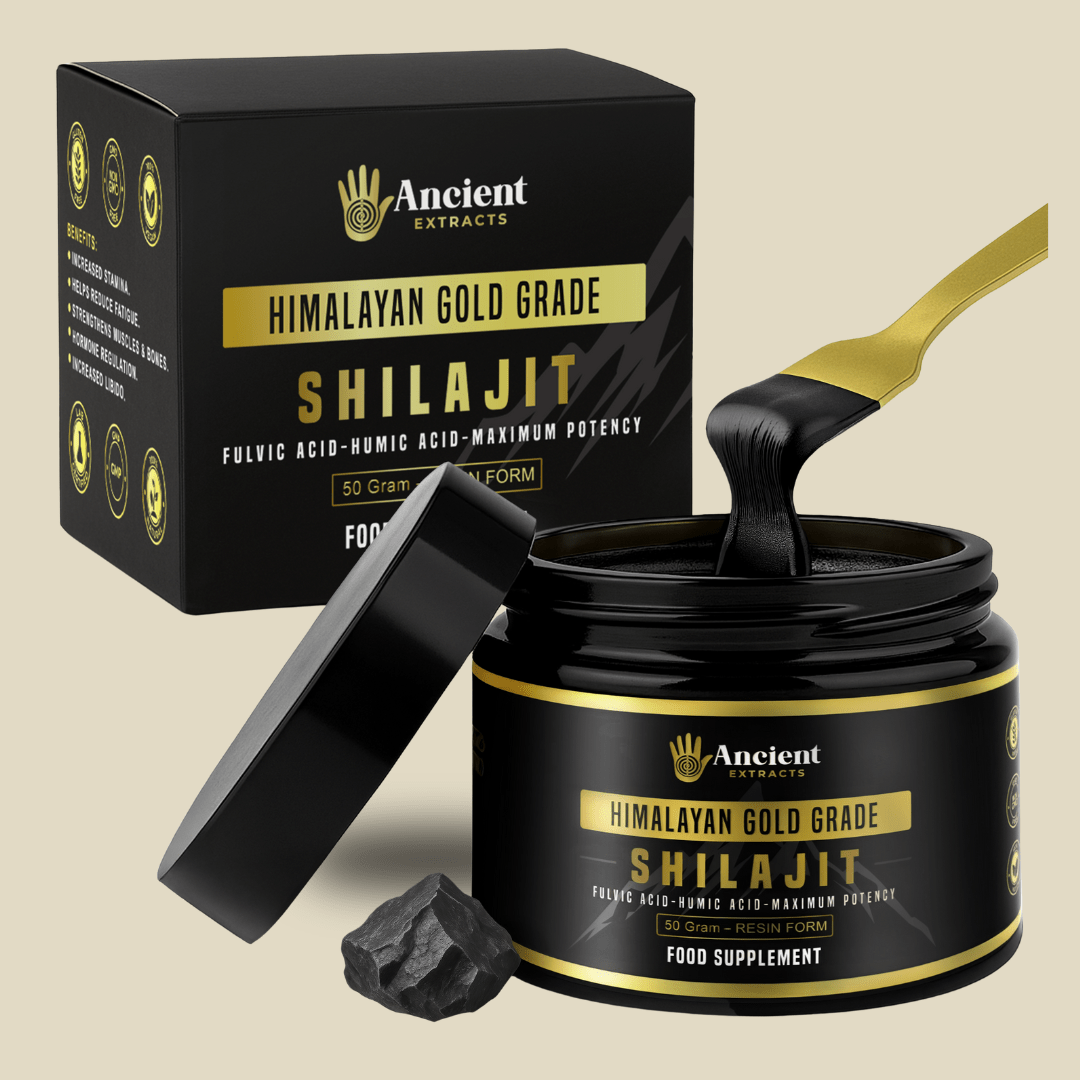 Shilajit Resin - Himalayan Gold Grade (50g) - Nutrition support - Ancient Extracts