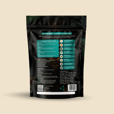 Morning Magic Mushroom Coffee - Mushroom Extract - Ancient Extracts