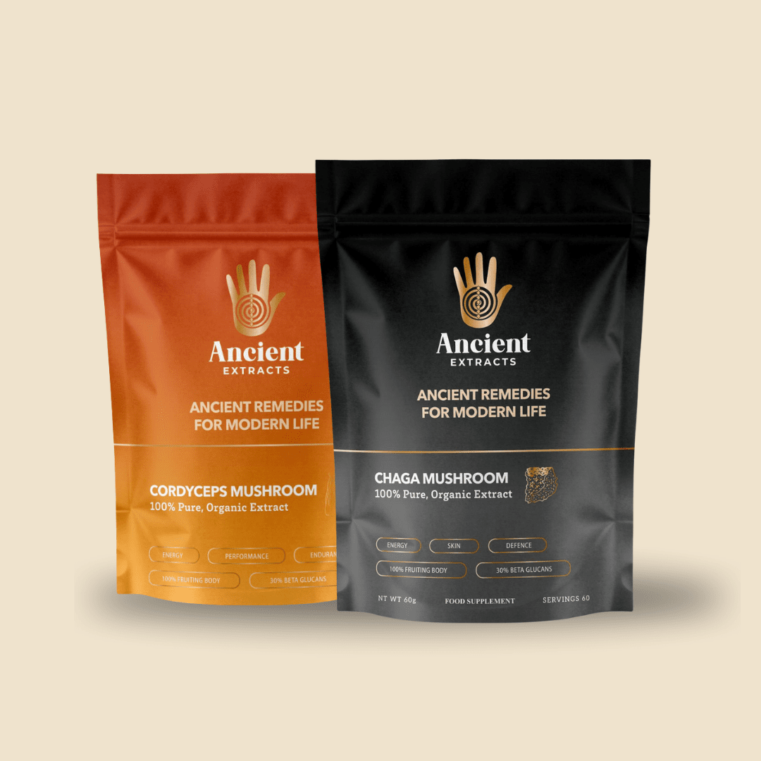 Energy Pair Chaga & Cordyceps Extracts - Ancient Extracts