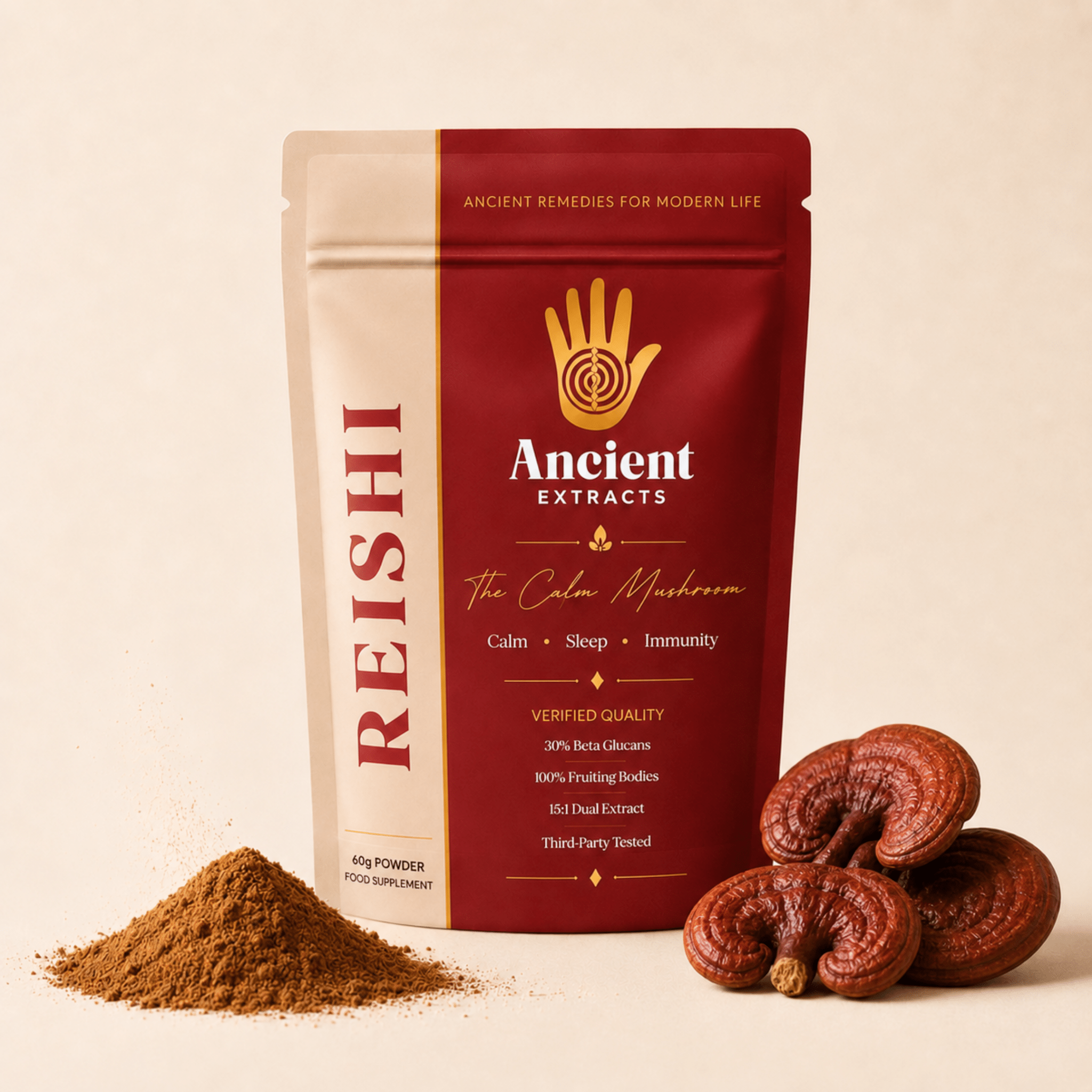 Ancient Extracts Reishi Mushroom Extract Powder
