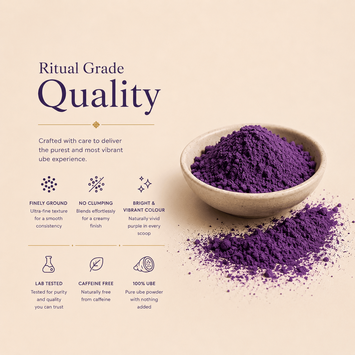 Ancient Extracts Ritual Grade Ube Powder