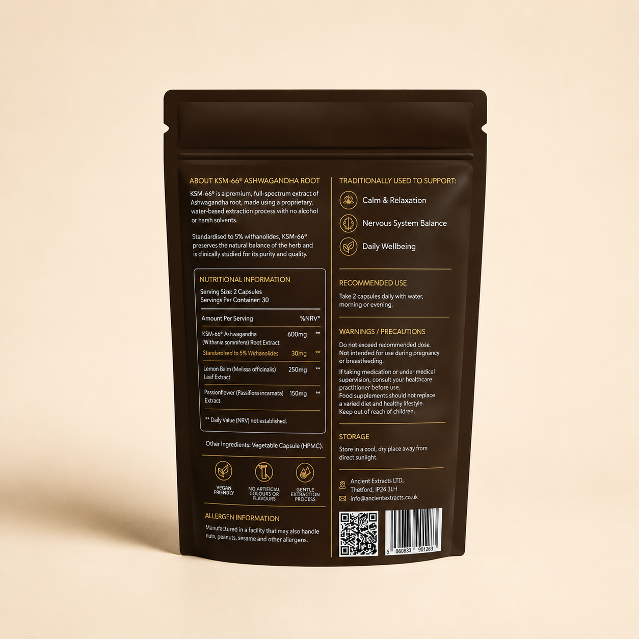 Ashwaghanda KSM66 Capsules