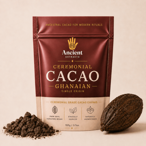 Ceremonial Grade Ghanaian Cacao Chunks by Ancient Extracts