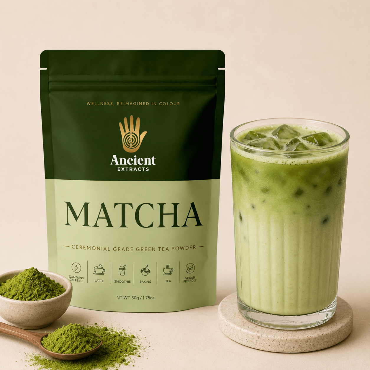 Ceremonial Grade Matcha Powder from Ancient Extracts