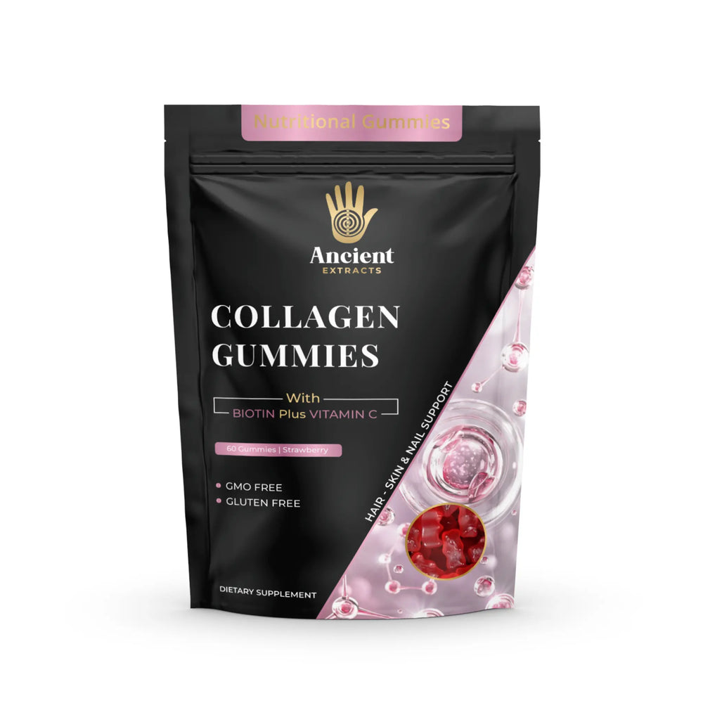 Collagen Gummies With Vitamin C & Biotin Strawberry Flavour