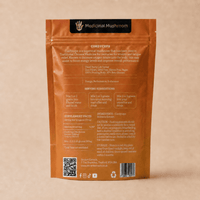 Cordyceps Mushroom Extract Powder Packaging and Directions