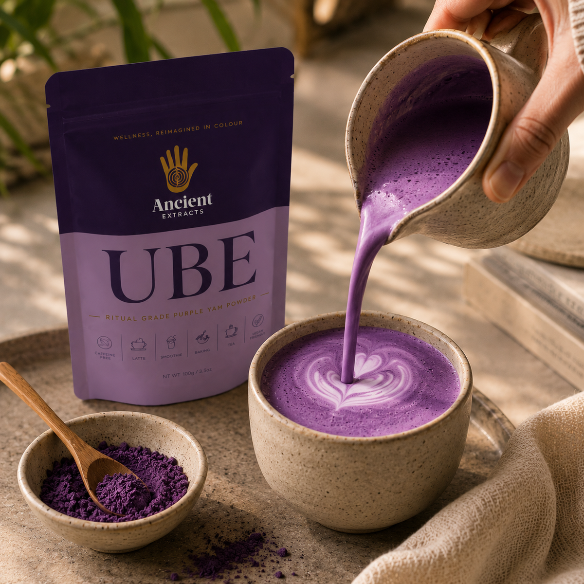 A Creamy Purple Ube Ritual