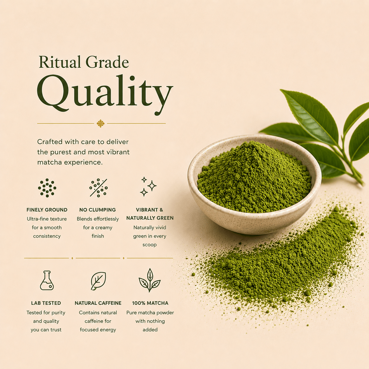 Finely Milled Ceremonial Grade Matcha