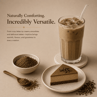 Hojicha Powder for Hot and Iced Drinks