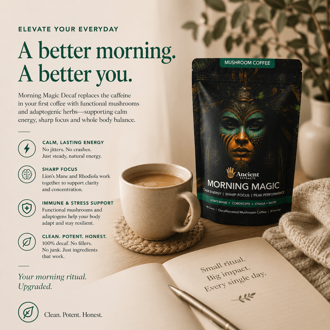 Am & Pm Ritual - Morning Magic & Evening Elixir - Ancient Extracts