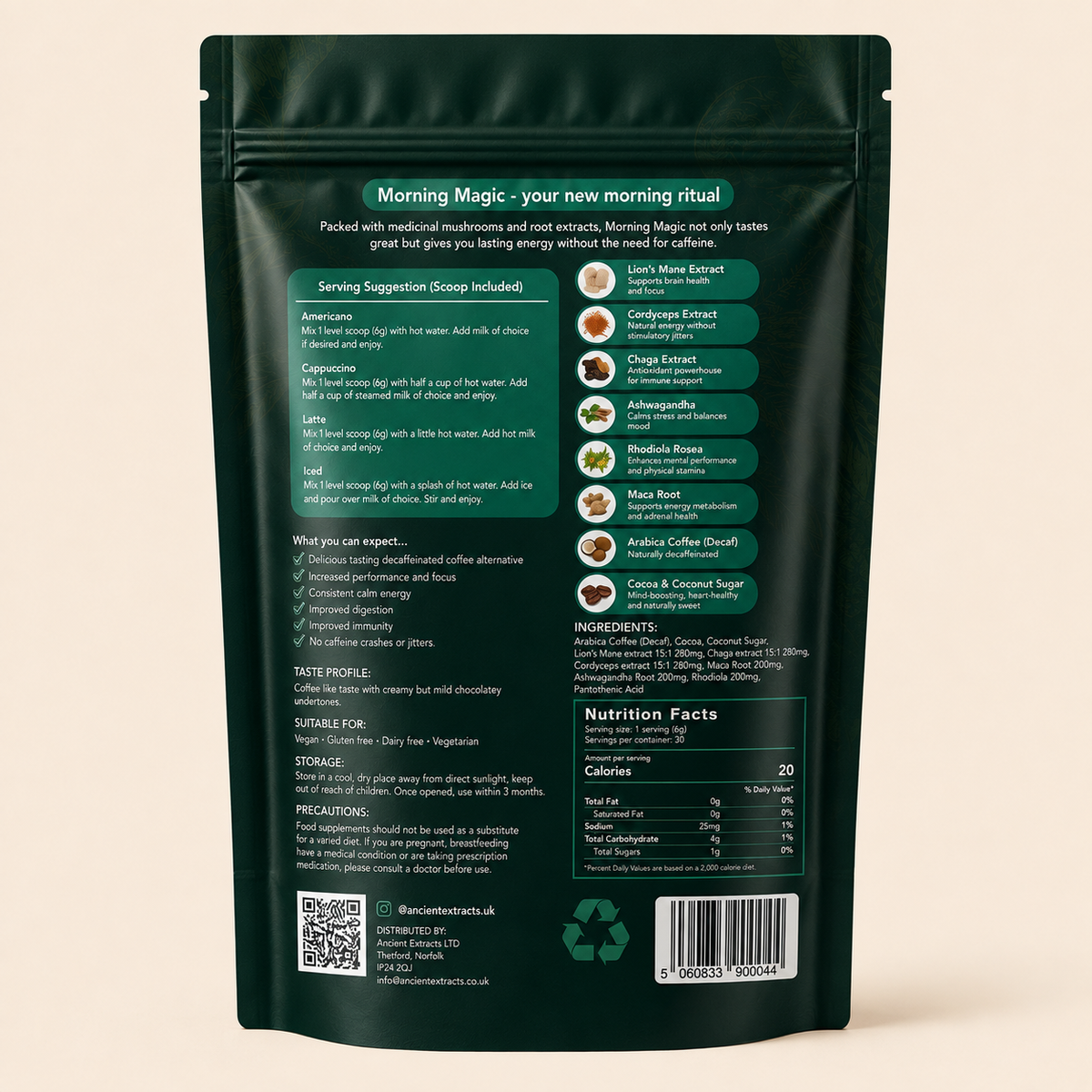 Morning Magic Mushroom Coffee Starter Kit