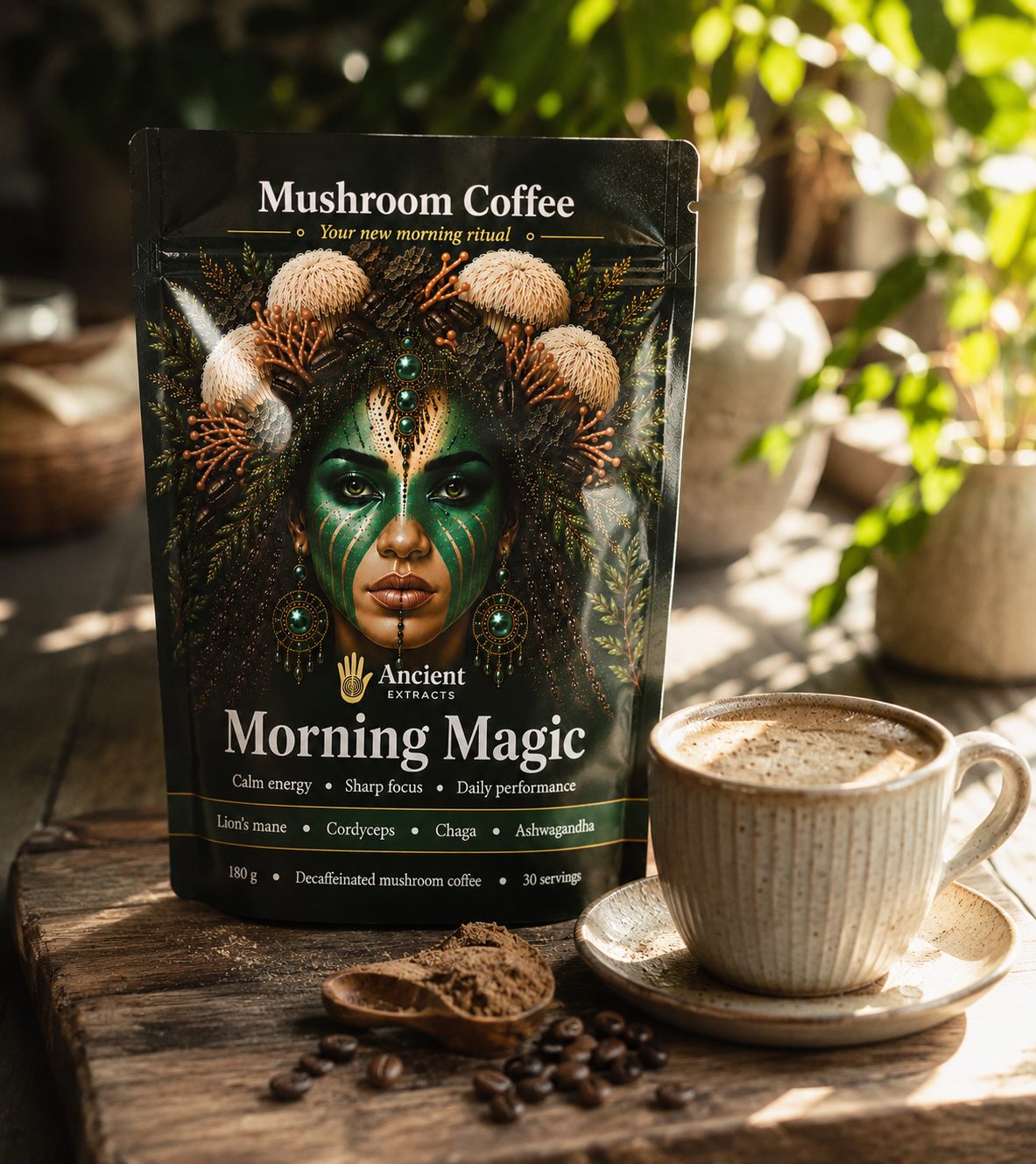 Steady Decaf Energy Without the Crash