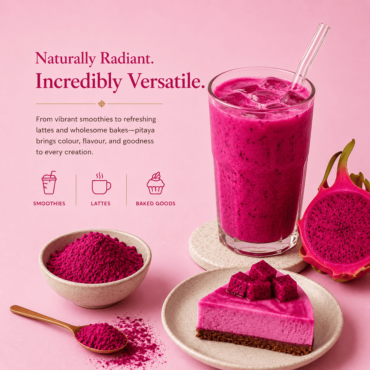Ritual Grade Dragon Fruit Powder by Ancient Extracts