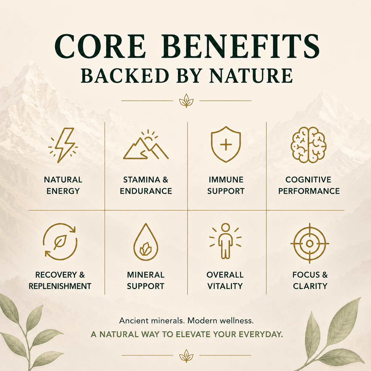 Shilajit Resin - Himalayan Gold Grade - Nutrition support - Ancient Extracts
