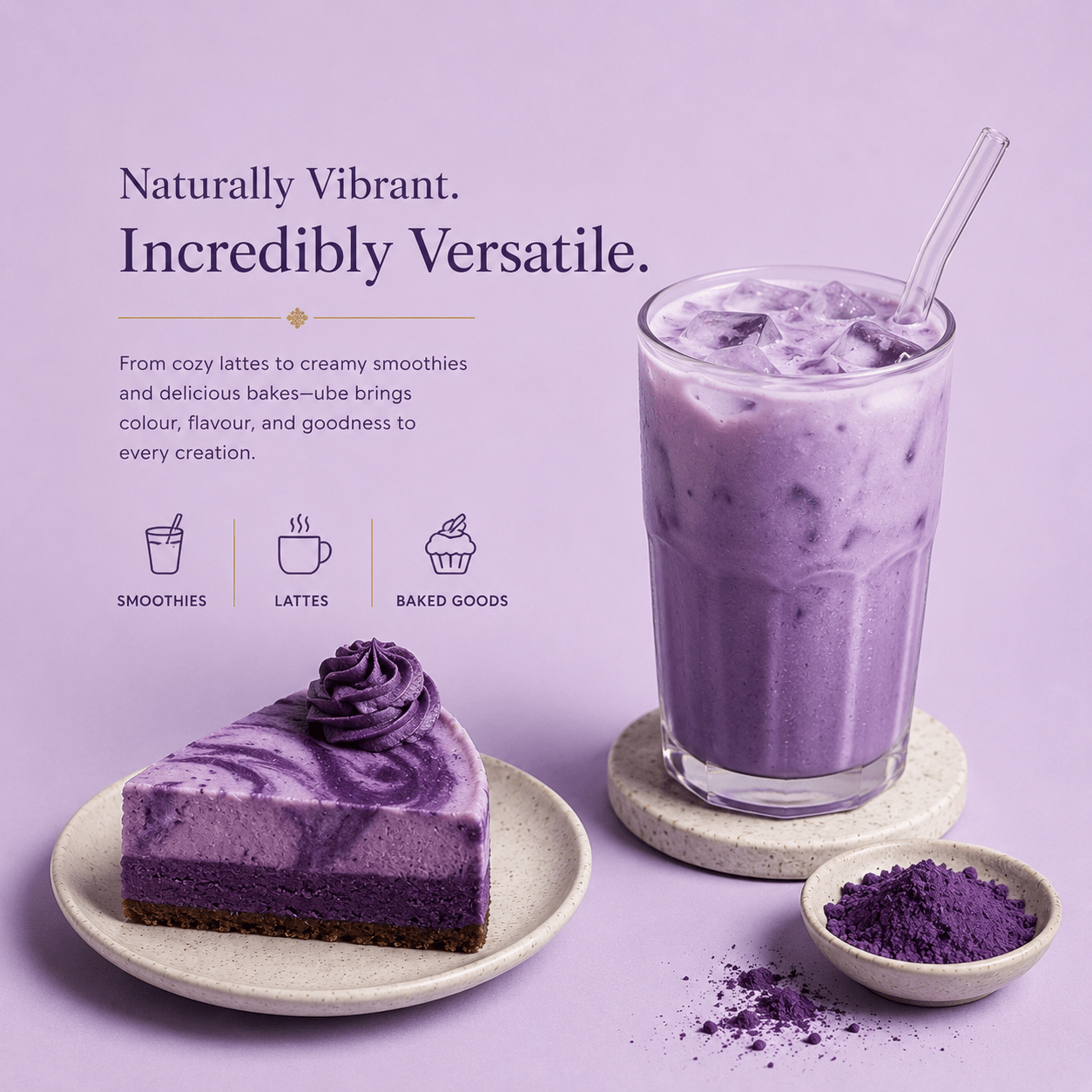 Ritual Grade Ube Matcha Powder - Ancient Extracts