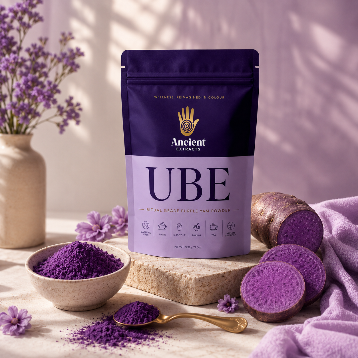 Ritual Grade Ube (Purple Yam) Powder